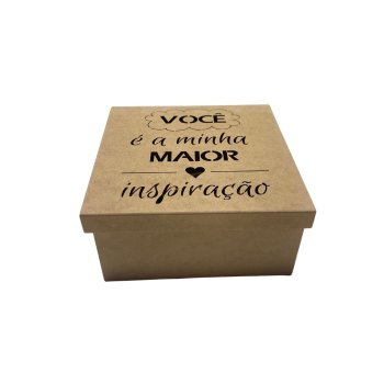 Caixa Sapato 20 x 20 Vc é a Minha Maior Inspiração