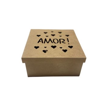 Caixa Sapato 20 x 20 Amor