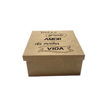 Caixa Sapato 20 x 20 Vc é o Grande Amor da minha Vida