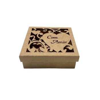 Caixa Sapato 15 x 15 Com Amor